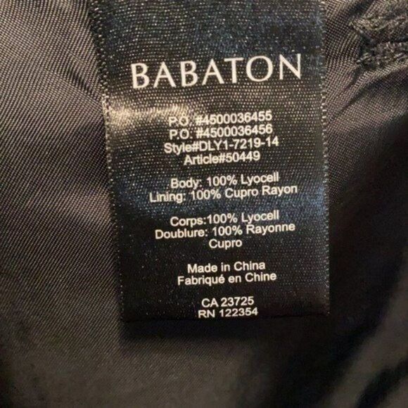 Babaton Wrap Skirt Black Size 4 - Picture 6 of 6